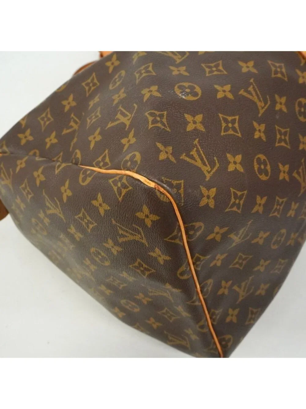 Louis Vuitton Boston Bag Monogram Keepall 55 Brown